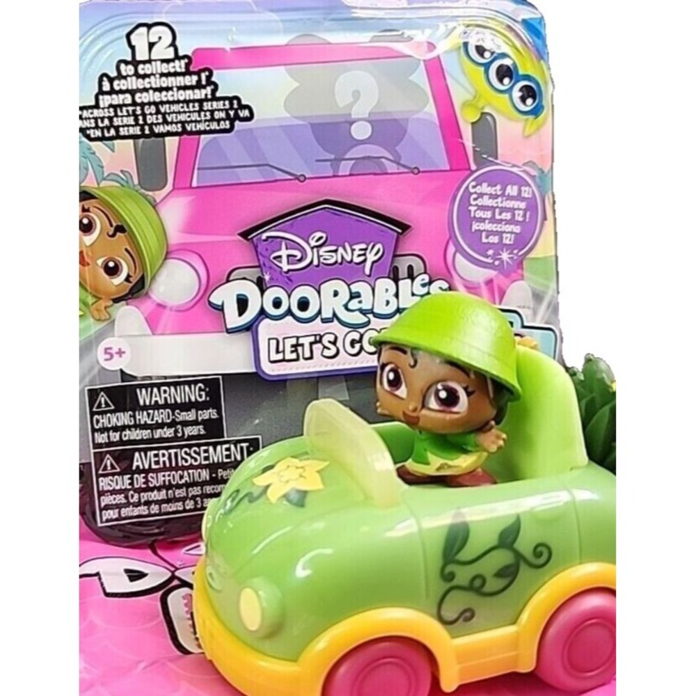 Disney DOORABLES Let’s Go Road Trip vehicle Tiana SERIES 2 Sealed